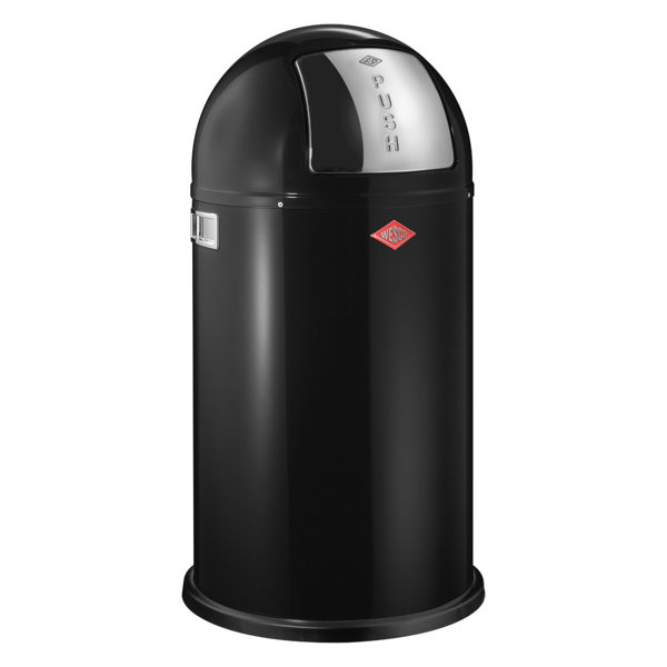 Wesco Pushboy 50 Litre Touch Top Rubbish Bin & Reviews Wayfair.co.uk